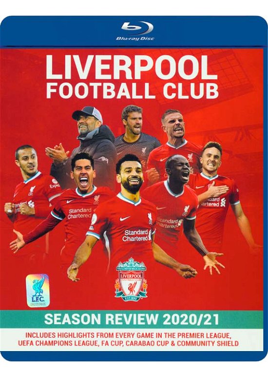 Cover for Liverpool Football Club: Season Review 2020-2021 · Liverpool Fc Season Review 2020/21 (Blu-ray) (2021)