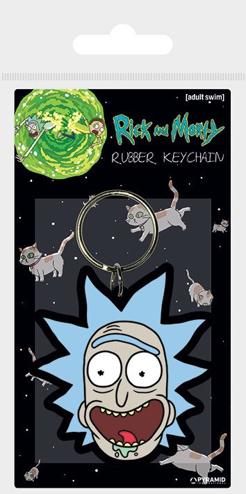 Cover for Keyrings · Rick And Morty: Rick Crazy Smile (Portachiavi) (MERCH) (2019)