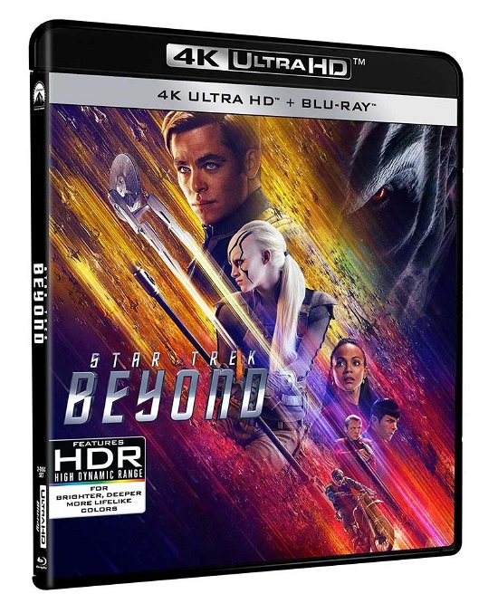 Cover for Star Trek · Beyond (Blu-Ray 4K Ultra HD+Blu-Ray) (Blu-ray) (2016)
