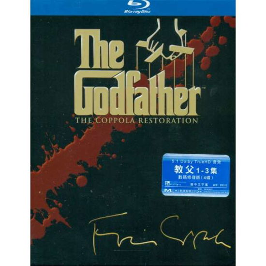 Cover for Godfather Trilogy (Blu-Ray) (2013)