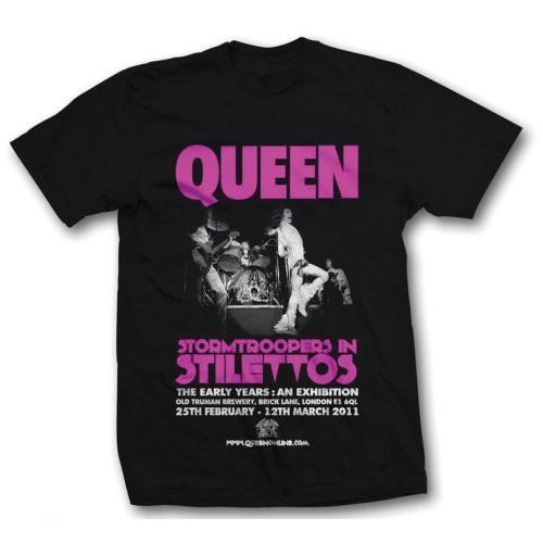 Cover for Queen · Queen Unisex T-Shirt: Stormtrooper in Stilettos (T-shirt) [size S] [Black - Unisex edition] (2015)
