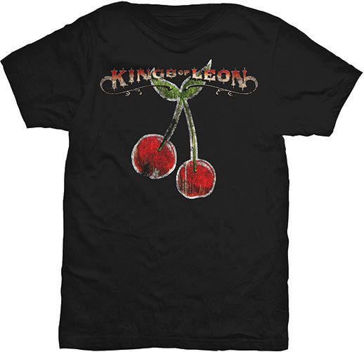 Kings of Leon Unisex T-Shirt: Cherries - Kings of Leon - Merchandise - Global - Apparel - 5055979916215 - 