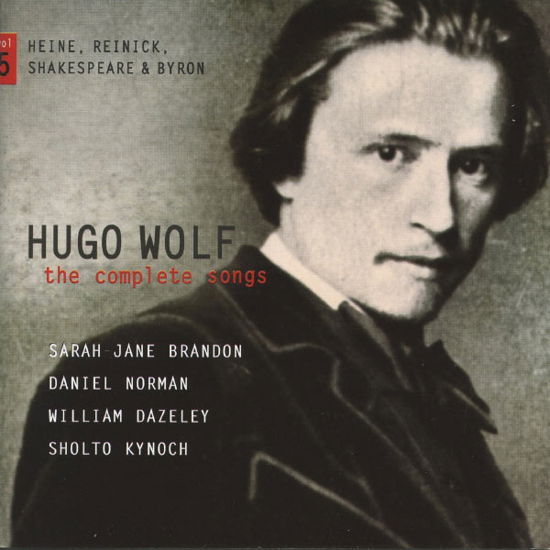 Cover for Sarahjane Brandon Daniel nor · Hugo Wolf  the Complete Songs (CD) (2013)