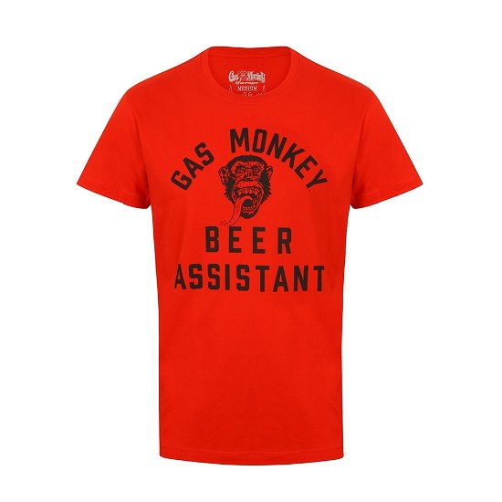 Cover for Gas Monkey Garage · Beer Monkey (T-shirt) [size S] [Red edition] (2017)