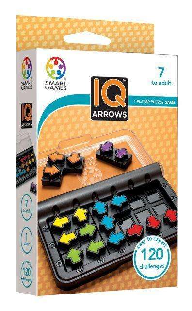 IQ Arrows (120 opdrachten) - Smartgames - Fanituote - Smart NV - 5414301523215 - maanantai 5. heinäkuuta 2021