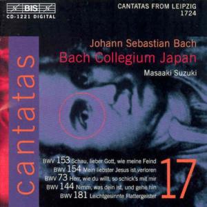 Cover for Bach / Nonoshita / Blaze / Turk / Kooij / Suzuki · Cantatas 17 (CD) (2002)
