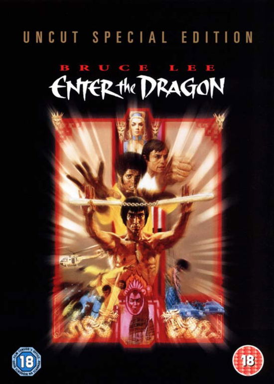 Enter The Dragon - Uncut Special Edition - Enter the Dragon Sedvds - Elokuva - Warner Bros - 7321900211215 - maanantai 8. lokakuuta 2001