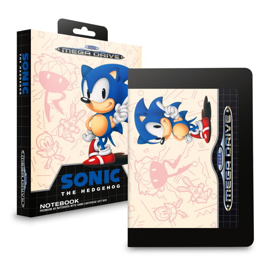SONIC - Video Game - Premium Notebook - A5 - Sonic - Merchandise -  - 8435497280215 - 