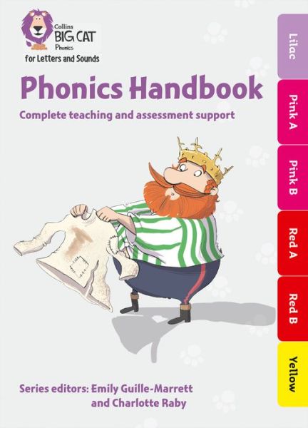 Cover for Emily Guille-Marrett · Phonics Handbook Lilac to Yellow: Full Support for Teaching Letters and Sounds - Collins Big Cat Phonics for Letters and Sounds (Book) (2018)