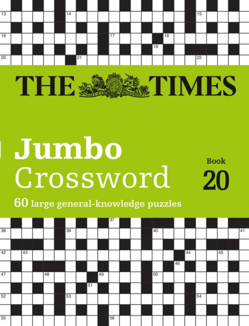 Cover for The Times Mind Games · The Times 2 Jumbo Crossword Book 20: 60 Large General-Knowledge Crossword Puzzles - The Times Crosswords (Pocketbok) (2025)