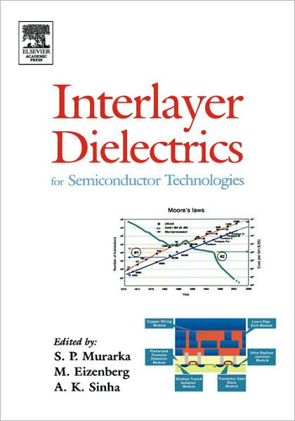 Cover for Shyam Muraka · Interlayer Dielectrics for Semiconductor Technologies (Gebundenes Buch) (2003)