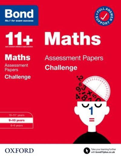 Cover for Paul Broadbent · Bond 11+: Bond 11+ Maths Challenge Assessment Papers 9-10 years - Bond 11+ (Paperback Book) (2021)