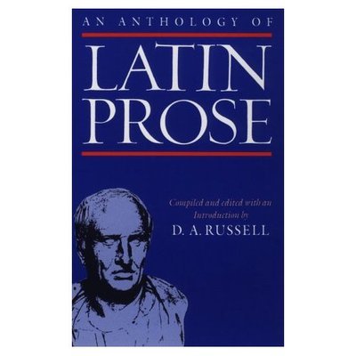 Cover for Russell · An Anthology of Latin Prose (Taschenbuch) (1990)