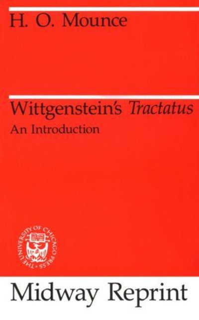 Cover for H.O. Mounce · Wittgenstein's &quot;Tractatus&quot;: An Introduction - Midway Reprints (Taschenbuch) [2nd edition] (1989)