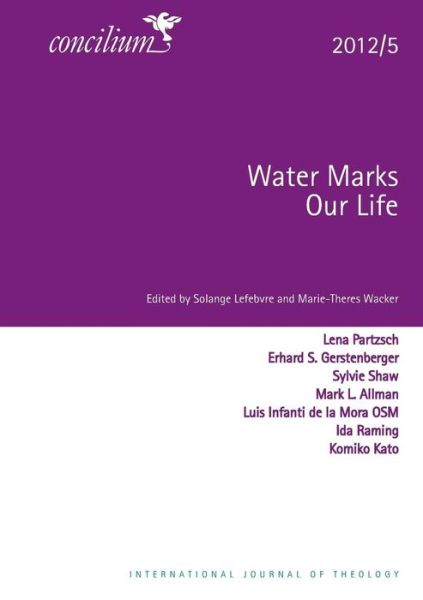 Cover for Solange Lefebvre · Concilium 2012/5 Water Marks Our Lives (Paperback Book) (2012)