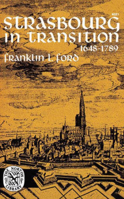 Cover for Franklin L. Ford · Strasbourg in Transition (Pocketbok) (2024)