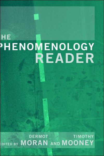 Cover for Dermot Moran · The Phenomenology Reader (Inbunden Bok) (2002)