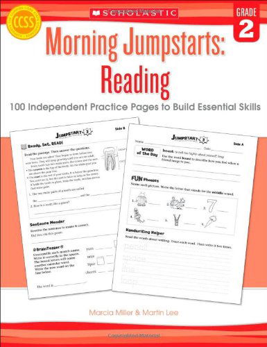 Cover for Marcia Miller · Morning Jumpstarts: Reading (Grade 2): 100 Independent Practice Pages to Build Essential Skills (Paperback Book) [Workbook edition] (2013)