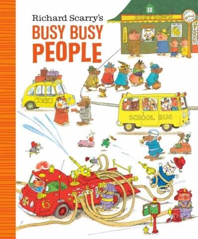 Richard Scarry's Busy Busy People - Richard Scarry - Livros - Random House USA Inc - 9780593182215 - 5 de janeiro de 2021