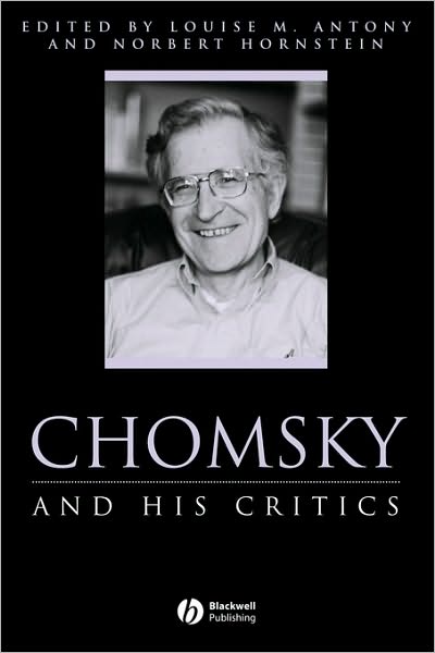 Cover for Antony · Chomsky and His Critics - Philosophers and their Critics (Paperback Book) (2003)