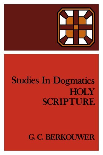 Studies in Dogmatics: Holy Scriptures - Mr. G. C. Berkouwer - Livres - Wm. B. Eerdmans Publishing Company - 9780802848215 - 5 mai 1975