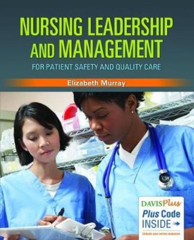 Cover for Murray · Nursing Leadership and Management for Patient Safety and Quality Care (Paperback Book) (2017)