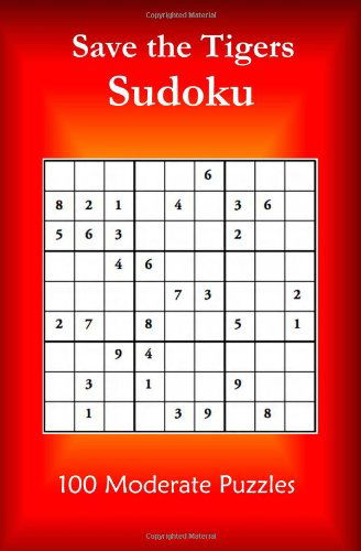 Cover for Newport House Staff · Save the Tigers Sudoku: 100 Moderate Puzzles (Paperback Bog) (2008)