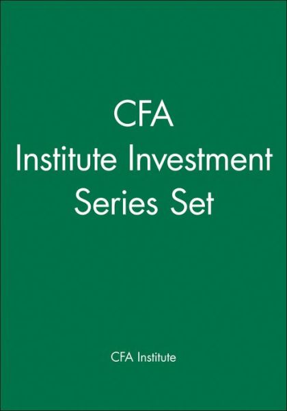 Cover for CFA Institute · CFA Institute Investment Series Set - CFA Institute Investment Series (Hardcover Book) (2015)