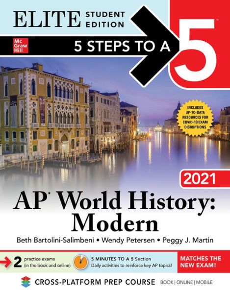 Cover for Peggy Martin · 5 Steps to a 5: AP World History: Modern 2021 Elite Student Edition (Paperback Book) (2020)