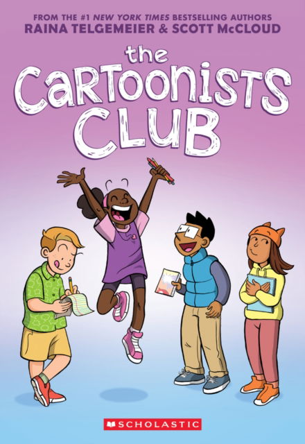 Cover for Raina Telgemeier · The Cartoonists Club (Paperback Bog) (2025)