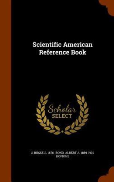 Cover for Albert Allis Hopkins · Scientific American Reference Book (Inbunden Bok) (2015)