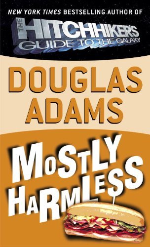 Cover for Douglas Adams · Mostly Harmless (Hardcover bog) [Turtleback School &amp; Library Binding edition] (2000)