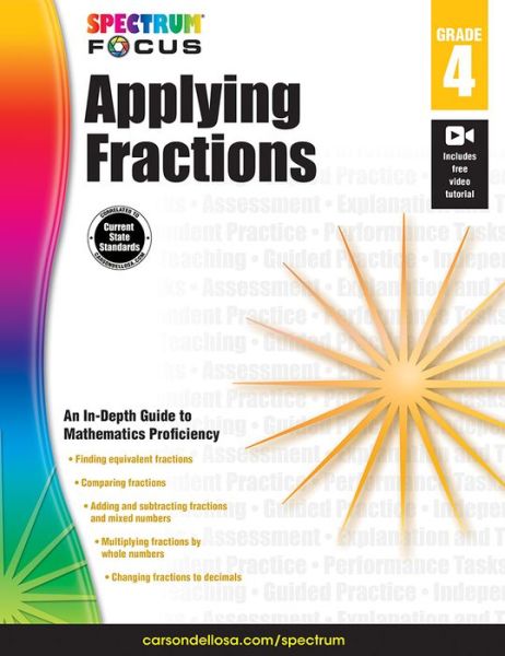 Cover for Spectrum · Spectrum Applying Fractions, Grade 4 (Paperback Book) (2015)