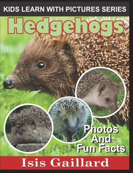 Cover for Isis Gaillard · Hedgehogs : Kids Learn With Pictures Book 16 (Book) (2020)