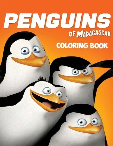 Cover for Linda Johnson · The Penguins of Madagascar Coloring Book (Paperback Book) (2018)