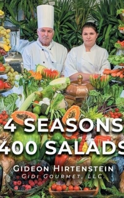 Cover for Gideon Hirtenstein · 4 Seasons 400 Salads (Gebundenes Buch) [Large type / large print edition] (2020)