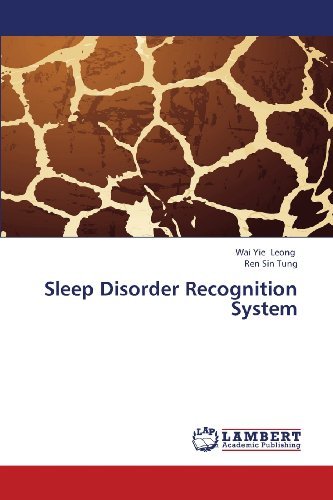 Cover for Ren Sin Tung · Sleep Disorder Recognition System (Pocketbok) (2013)