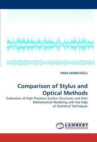 Cover for Pinar Dem?rc?o?lu · Comparison of Stylus and Optical Methods: Evaluation of High Precision Surface Structures and Their Mathematical Modeling with the Help of Statistical Techniques (Paperback Book) (2010)