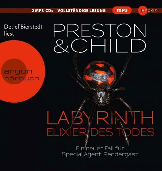 Labyrinth,Elixier d.Todes,2MP3 - Preston - Książki - ARGON HOERBUCH - 9783839814215 - 22 stycznia 2016