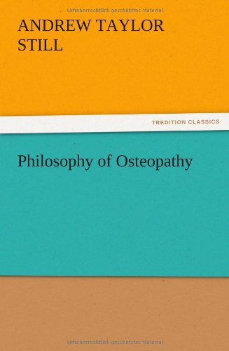 Cover for A. T. Still · Philosophy of Osteopathy (Paperback Book) (2012)