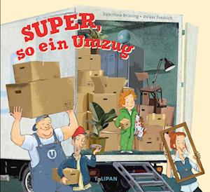 Super, so ein Umzug - Valentina Brüning - Książki - TULIPAN - 9783864296215 - 28 sierpnia 2024