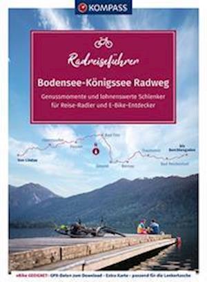 Cover for KOMPASS Radreiseführer Bodensee-Königssee Radweg (Book) (2022)