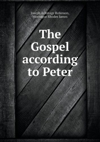 Cover for M. R. James · The Gospel According to Peter (Paperback Book) (2013)