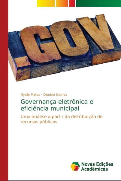 Cover for Matos · Governança eletrônica e eficiênci (Bok) (2018)