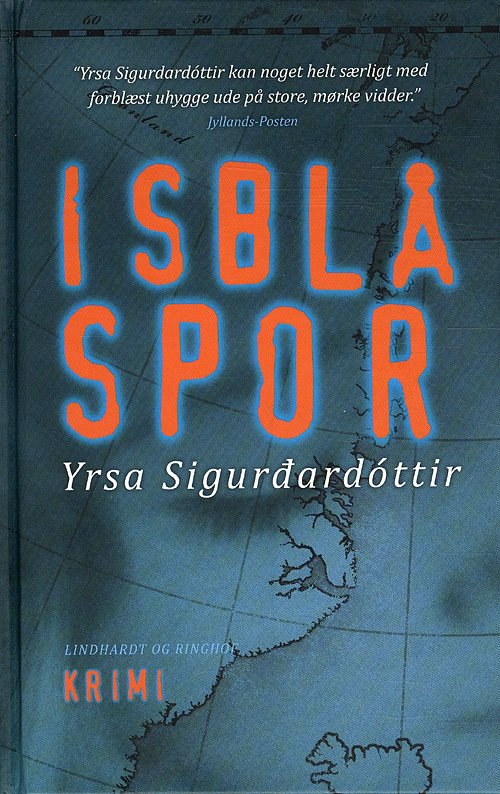 Cover for Yrsa Sigurdardottir · Isblå spor, hb. (Inbunden Bok) [2:a utgåva] (2012)