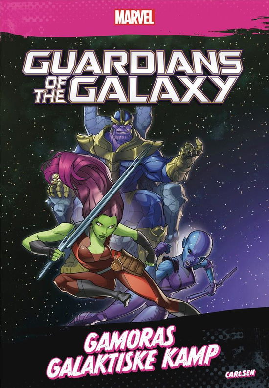 Cover for Marvel · Mighty Marvel: Guardians of the Galaxy - Gamoras galaktiske kamp (Bound Book) [1.º edición] (2023)