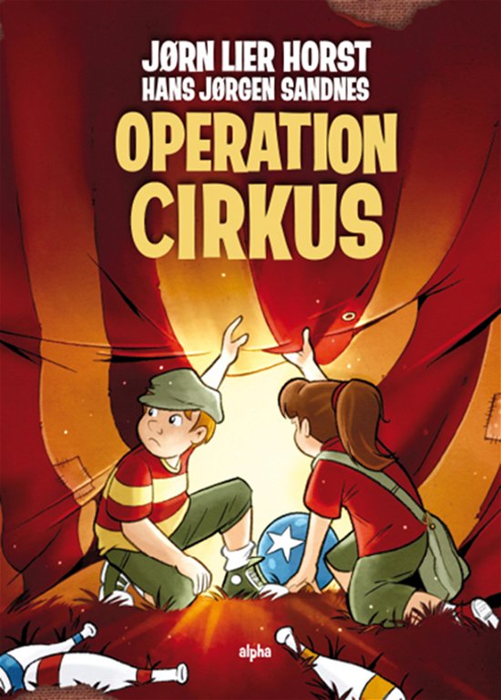 Cover for Jørn Lier Horst · Operation-serien: Operation Cirkus (Innbunden bok) [1. utgave] (2020)