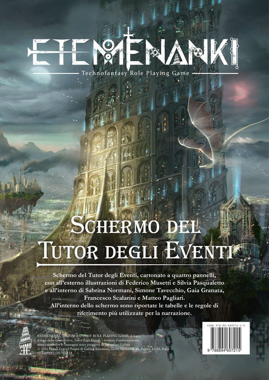 Cover for Gilgamesh · Etemenanki RPG. Schermo Del Tutore Degli Eventi (Book)