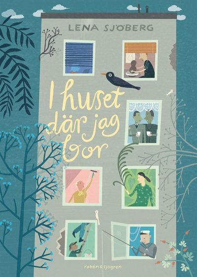 Cover for Lena Sjöberg · I huset där jag bor (Hardcover Book) (2018)