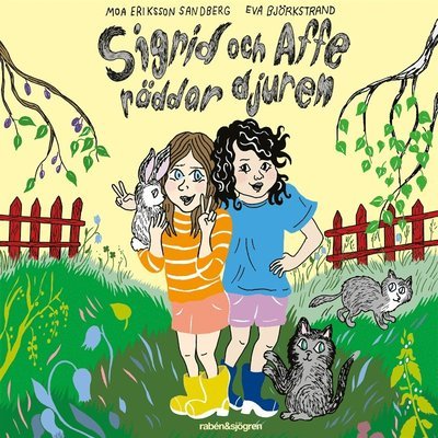 Cover for Moa Eriksson Sandberg · Sigrid och Affe: Sigrid och Affe räddar djuren (Hörbok (MP3)) (2019)